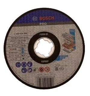 disque à tronçonner XLock Multi Material 125mm moyeu plat
